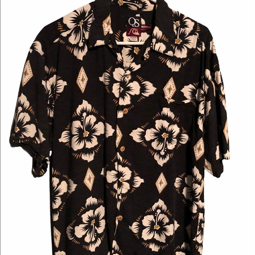 Quiksilver Hawaiian Shirt M 